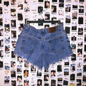 Vintage jean shorts 8